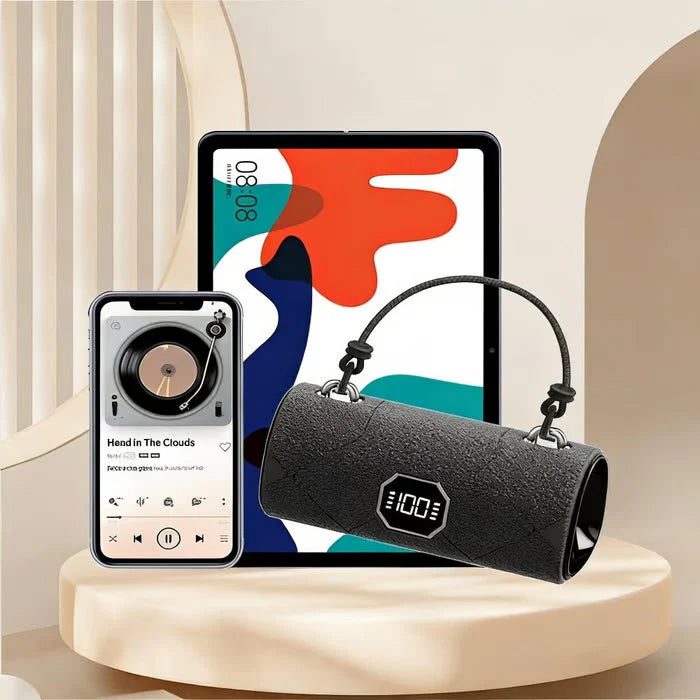 Fashionable Clip-On Wireless Headphones with Handbag