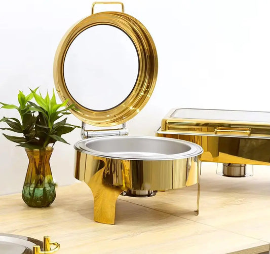 1-Piece 6.8-Quart Round Insulated Buffet Set