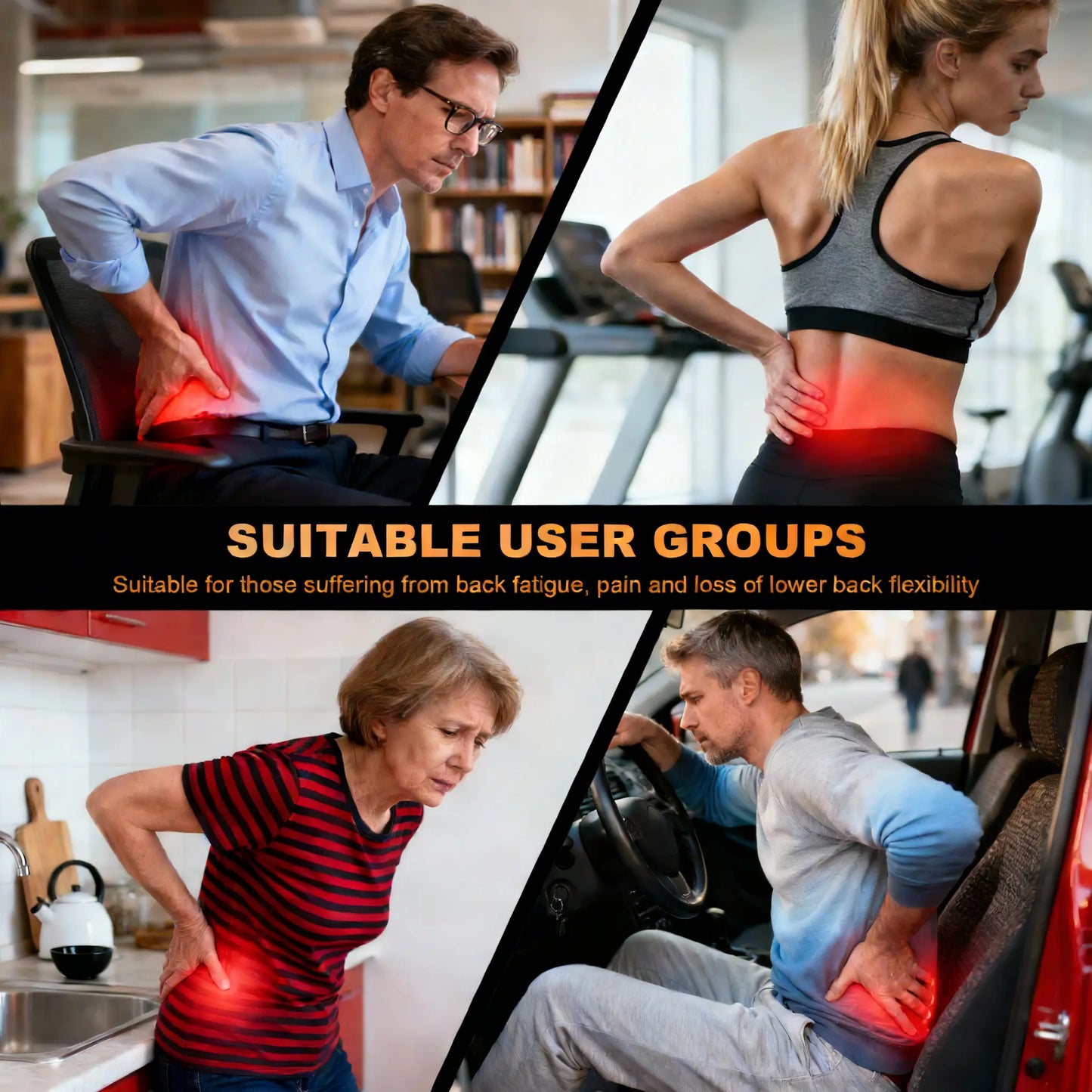 Electric Low Frequency Lumbar Massager