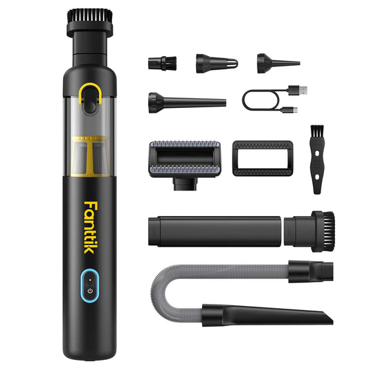 🔥Compact Mini Cordless Car Vacuum-Oil Film Remover